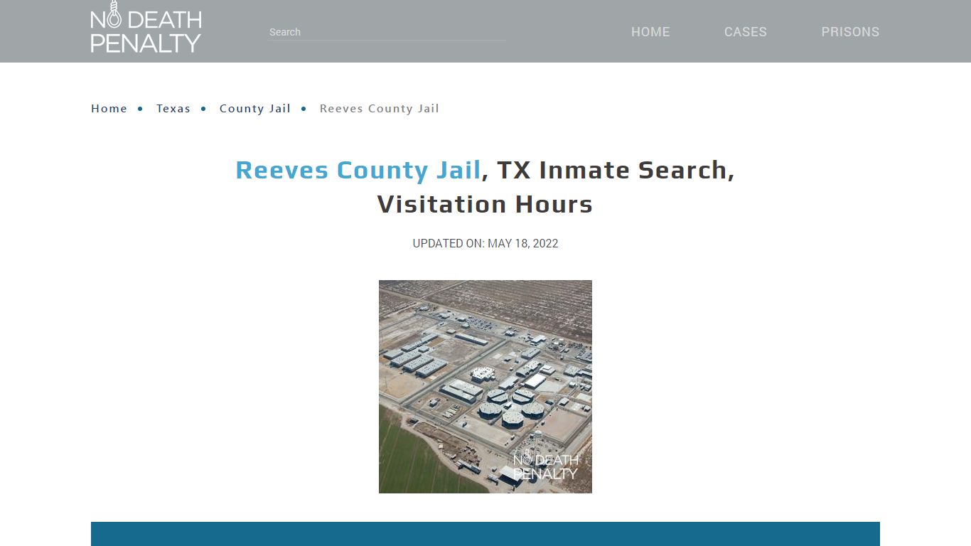 Reeves County Jail, TX Inmate Search, Visitation Hours